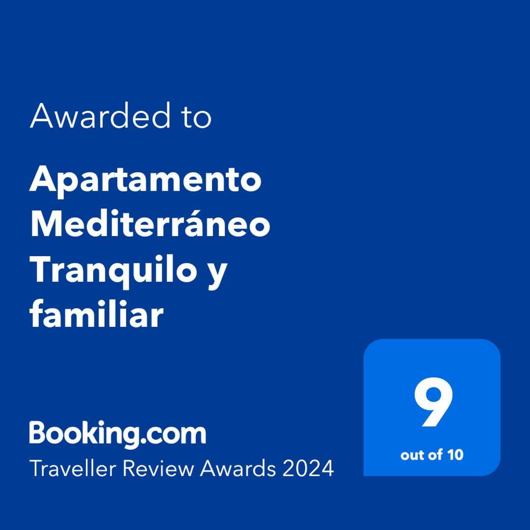 Ferienwohnung Apartamento Mediterraneo Tranquilo Y Familiar Valencia Exterior foto